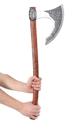 Two Handed Costume Viking Axe Prop | Viking Accessories