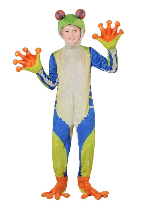 Child's Realistic Tree Frog Costume-1