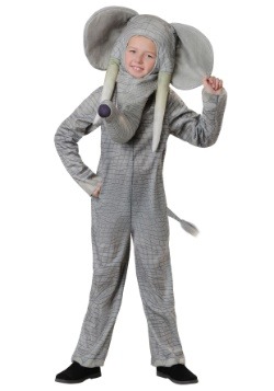 Kids Realistic Elephant Costume