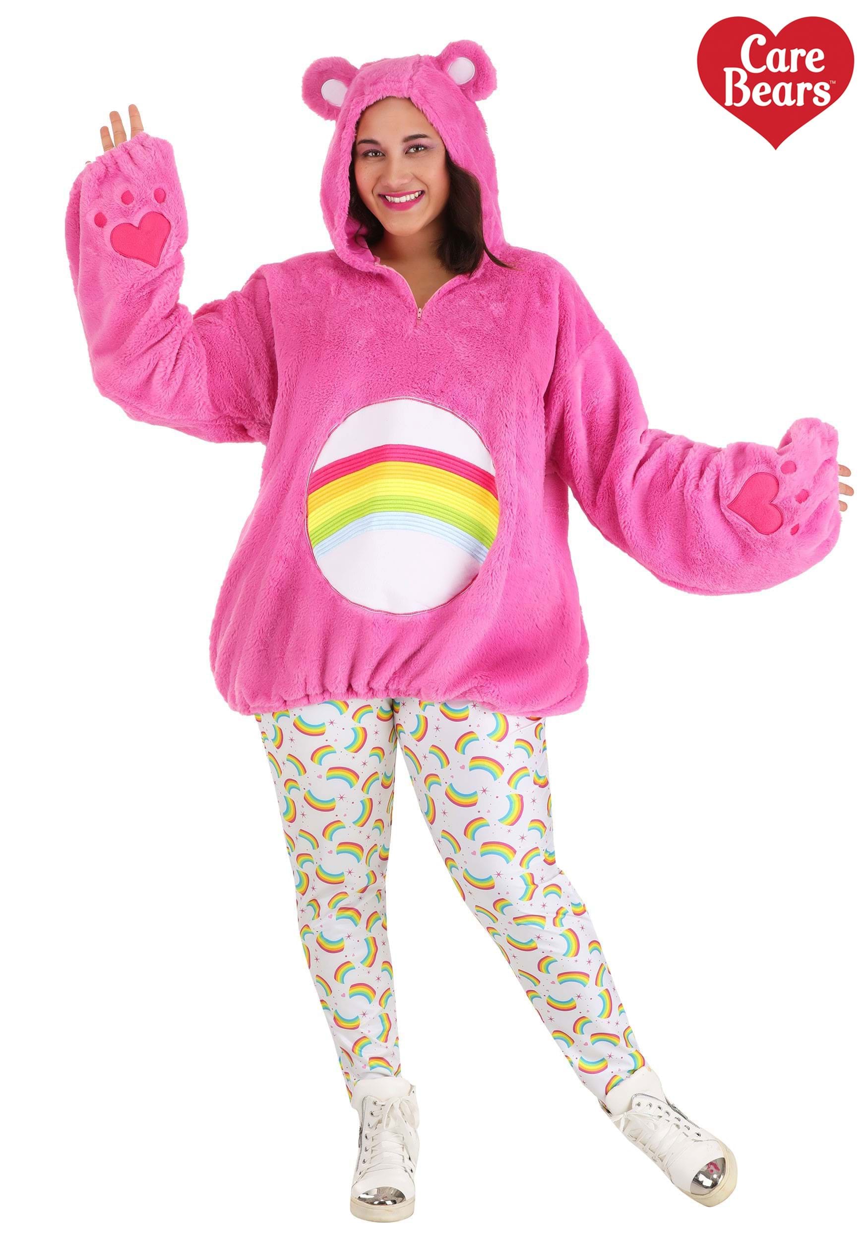 Care Bears Deluxe Cheer Bear Costume For Plus Size Women 1x 2x
