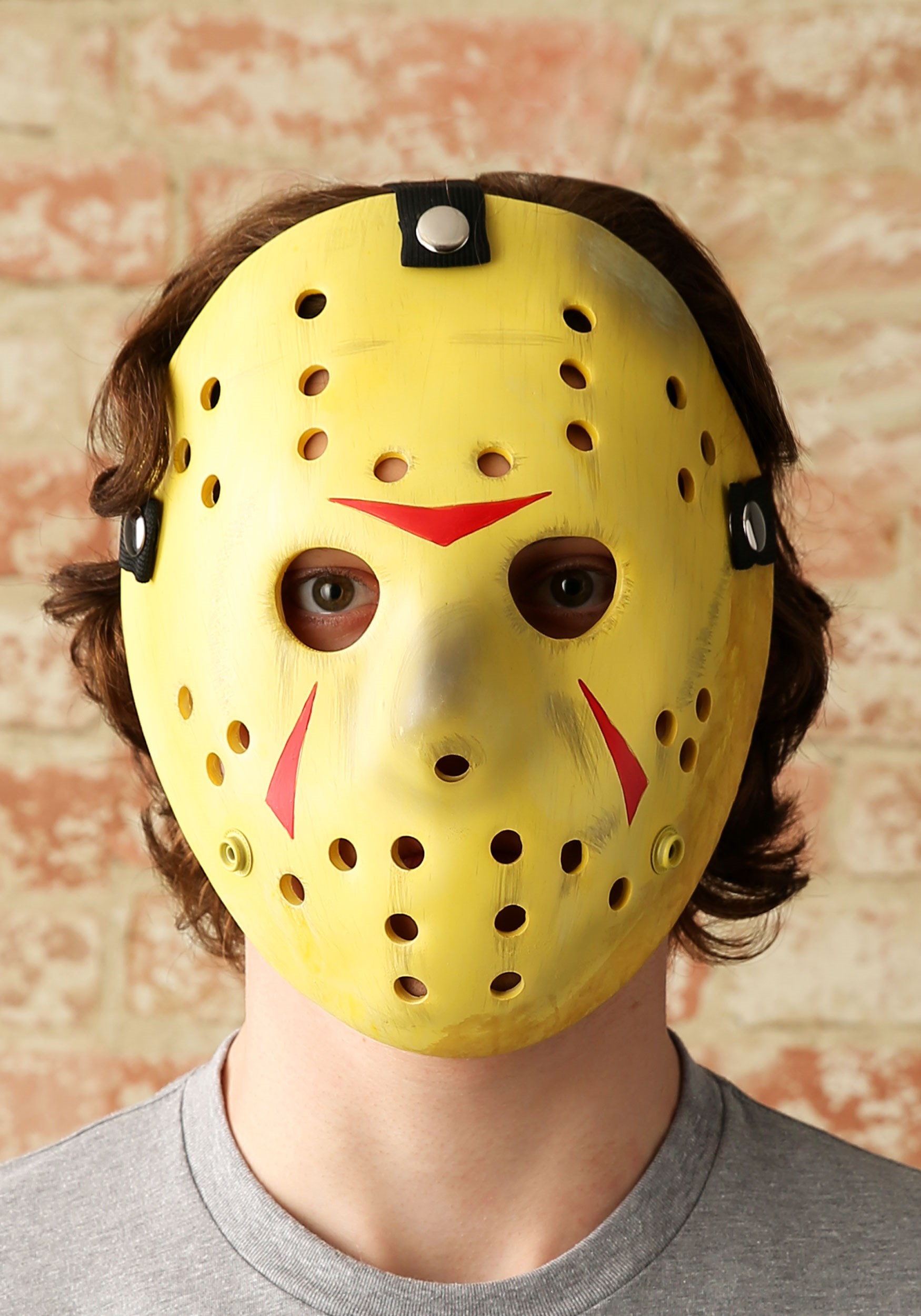 Casaclausi Jason Mask Cosplay Halloween Costume Mask Prop Horror Hockey Mask Antika Ve