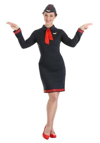 Workin' the Skies Flight Attendant for Women Costume