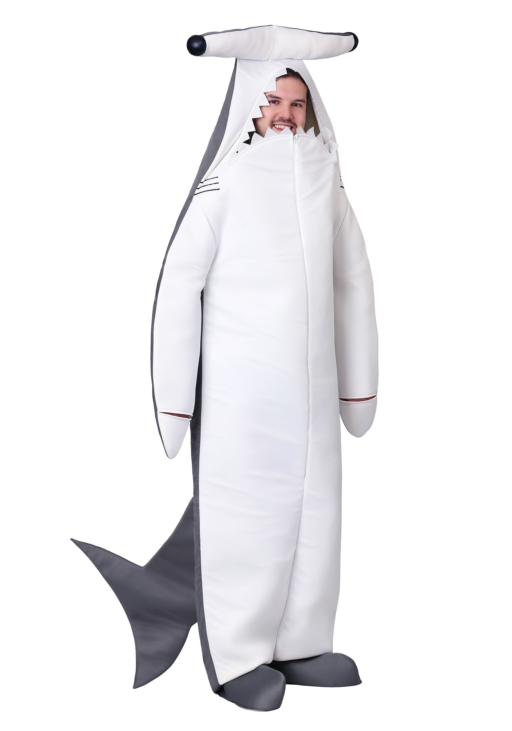 Hammerhead Shark Adult Costume Fish Animal Mascot Halloween