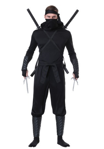 Stealth Shinobi Ninja Costume for Adults