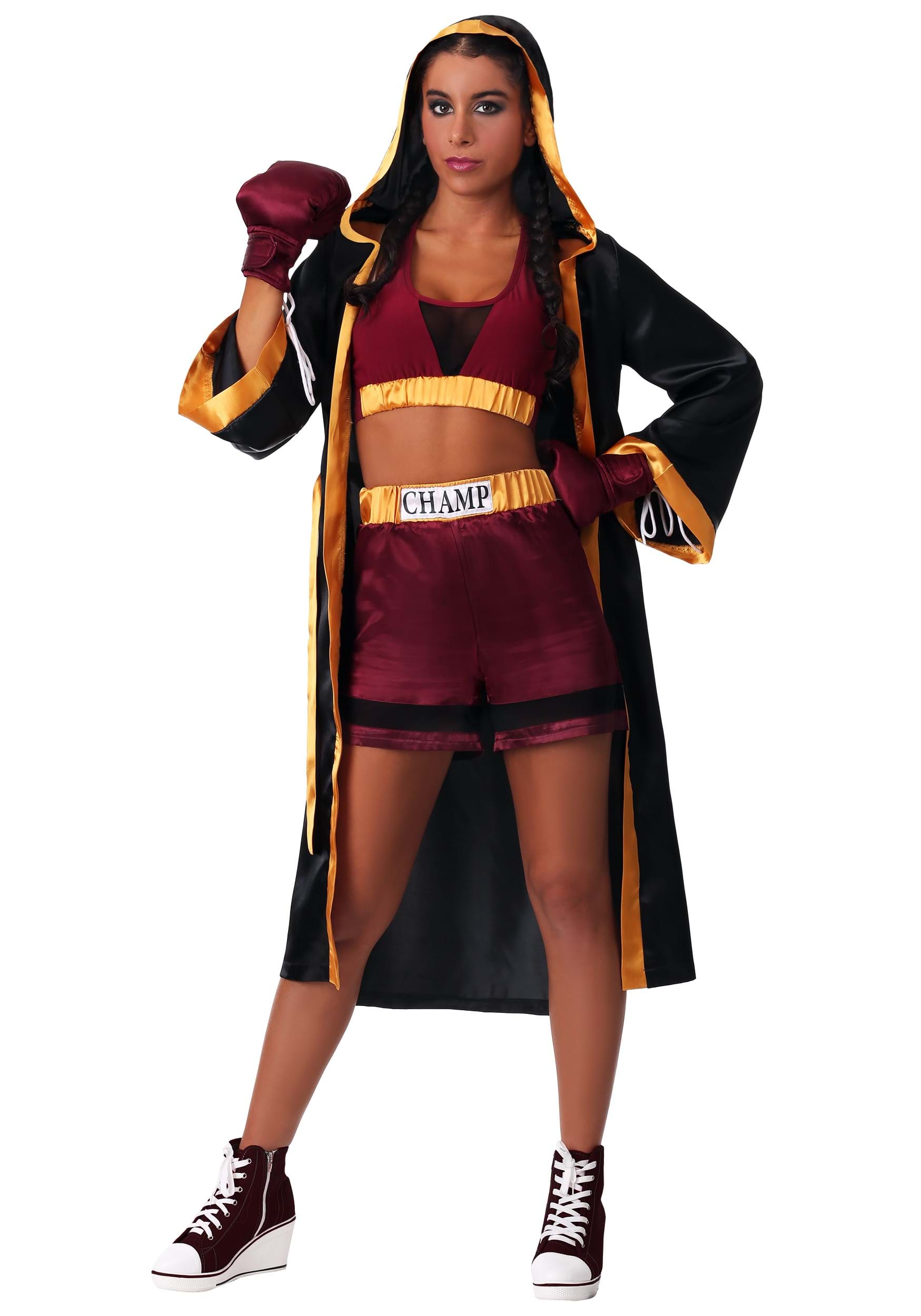  Halloween Costume Boxing Robe with Hood Custom Personalized  Cosplay : Clothing, Shoes & Jewelry