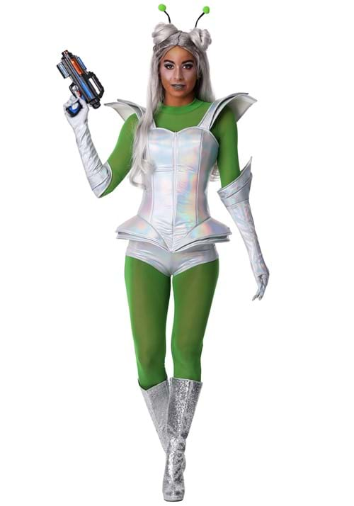 Galactic Alien Babe Costume for Women