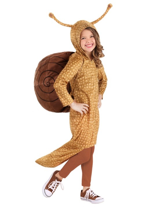 Girl's Snuggly Snail Costume new