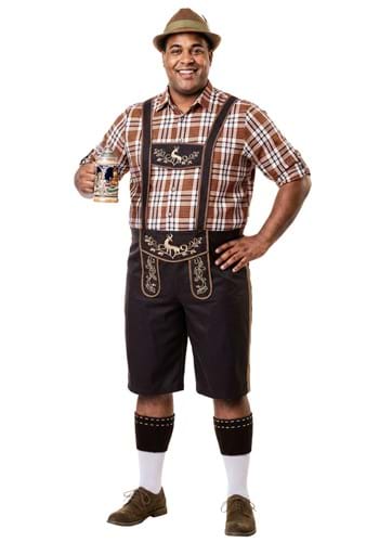 Men's Plus Size Oktoberfest Stud Costume-update