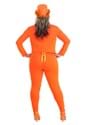 Womens Orange Tuxedo Costume Alt 3