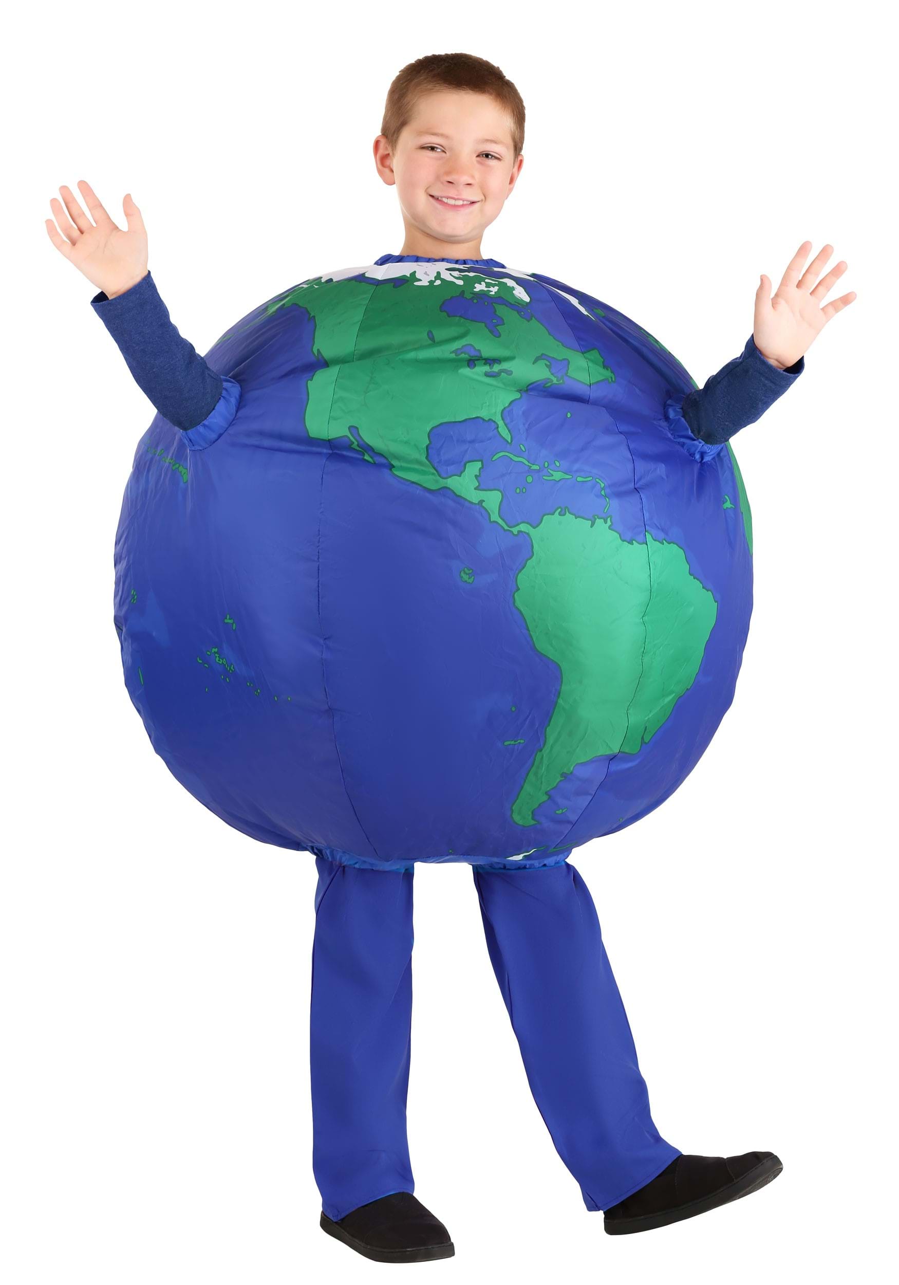 kids inflatable earth costume