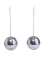 1960s Mod Disco Ball Earrings Alt1