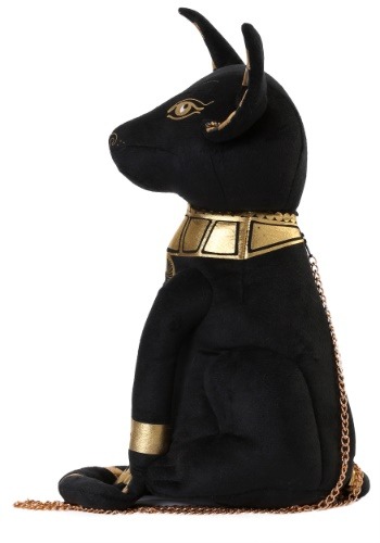 Egyptian Black Bastet Cat Costume Purse | Egyptian Accessories