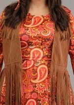 Women's Plus Size Fringe Hippie Costume Alt 2