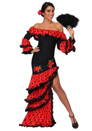 Spanish Senorita Flamenco Costume Ubicaciondepersonas cdmx gob mx