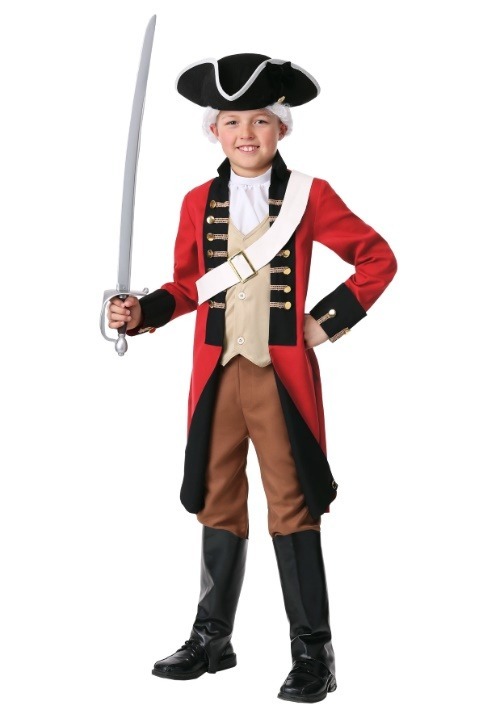British Redcoat Kids Costume