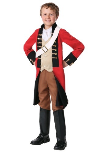 Kid's British Redcoat Costume