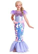 Girl's Sparkling Mermaid Costume Alt 1