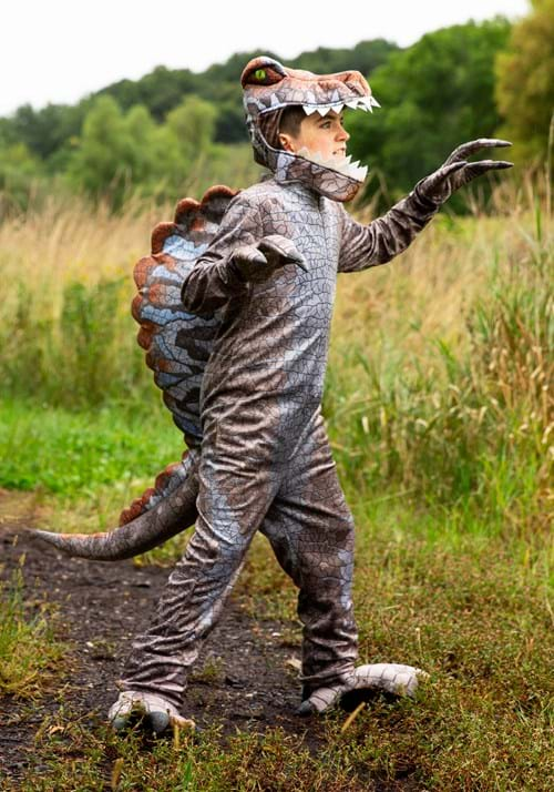 kids clothing Spinosaurus Costume side view