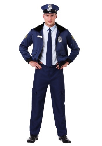 Men's Deluxe Blue Cop Costume