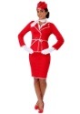Women's First Class Flight Attendant Costume2