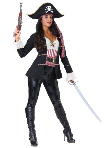 Women's Captain Crossbones Pirate Costume