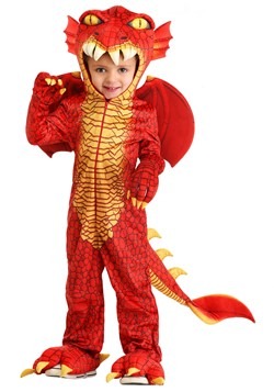 Toddler Deluxe Red Dragon Costume