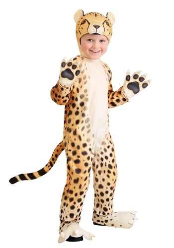 Toddler Cheerful Cheetah Costume