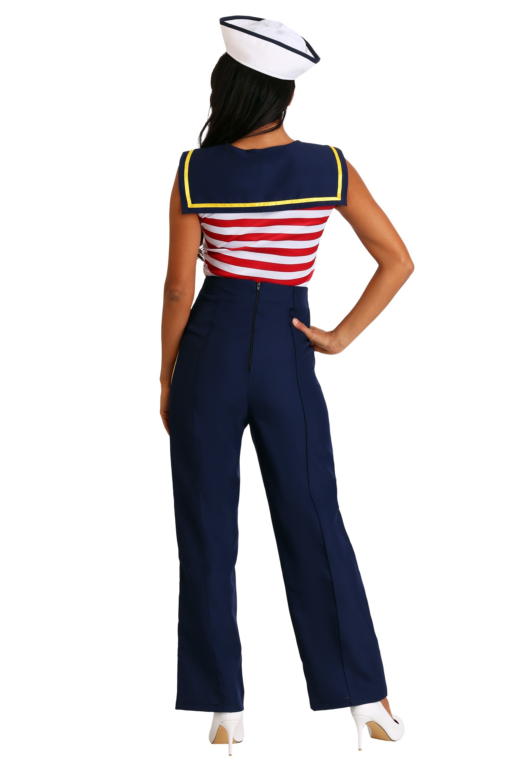 Perfect Pin Up Sailor Costume For Women 5747