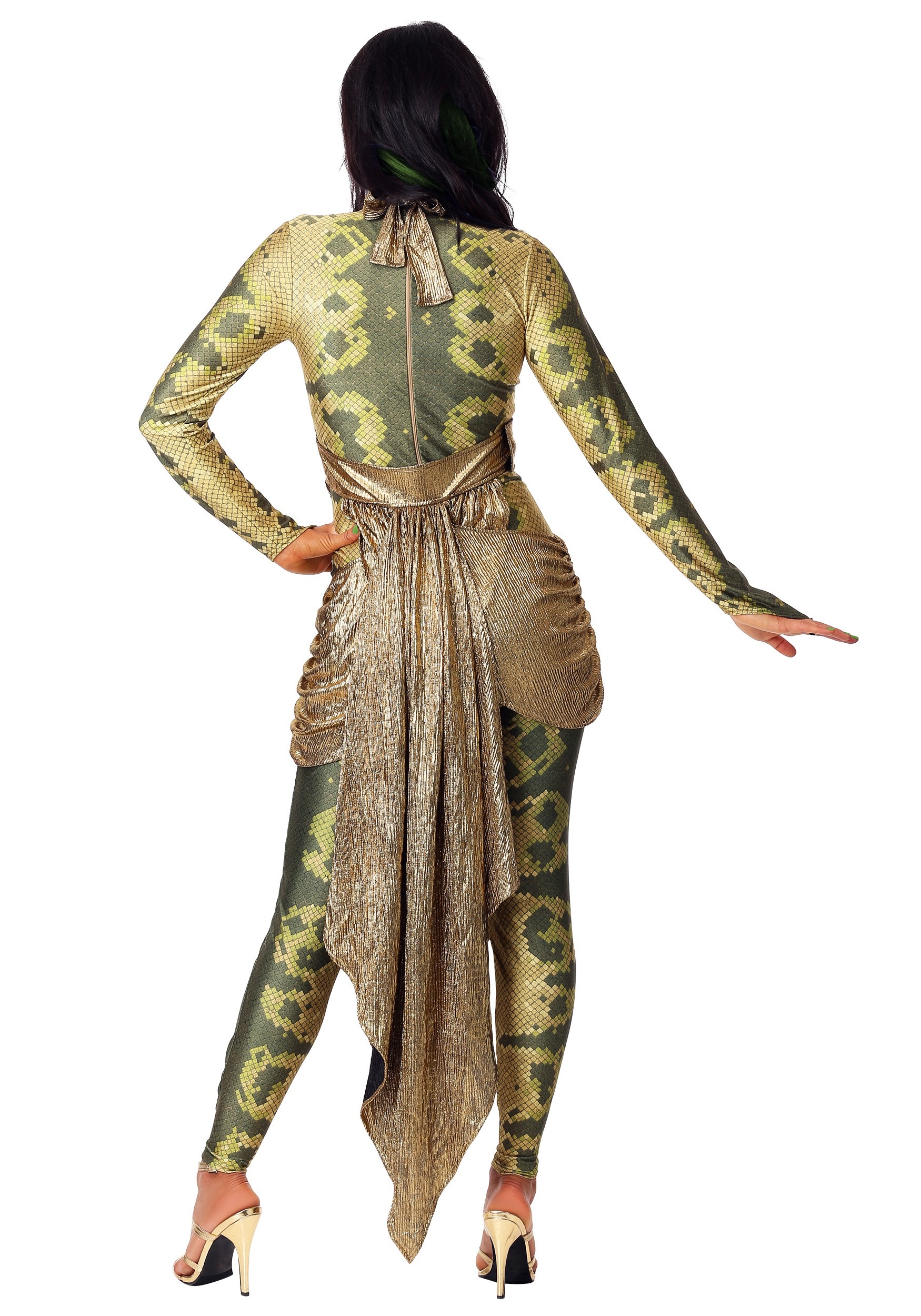 Womens Medusa Snake Lover Costume 