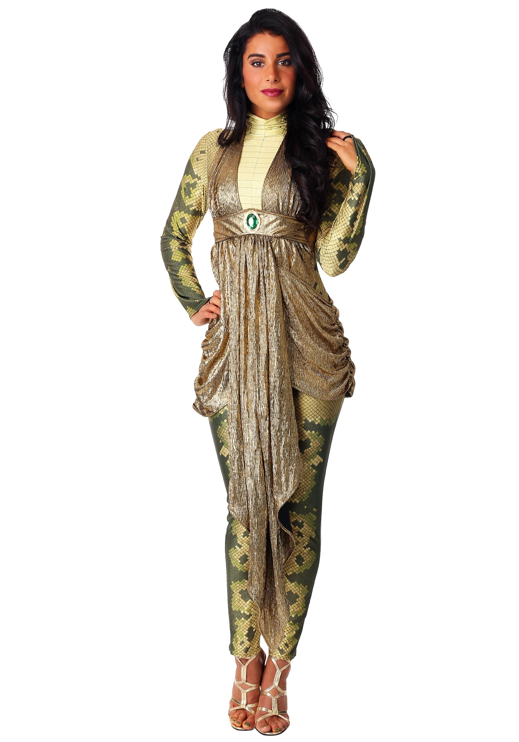 Photos - Fancy Dress Deluxe FUN Costumes  Medusa Women's Costume Green 