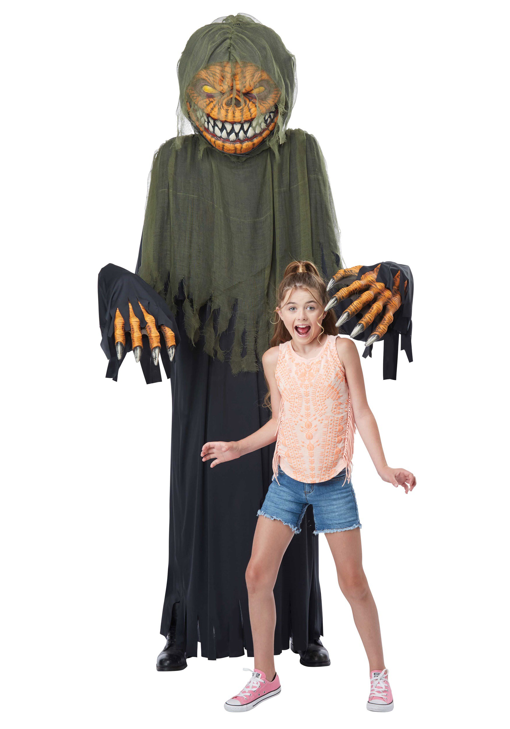 Towering Terror Pumpkin Costume  for Adults