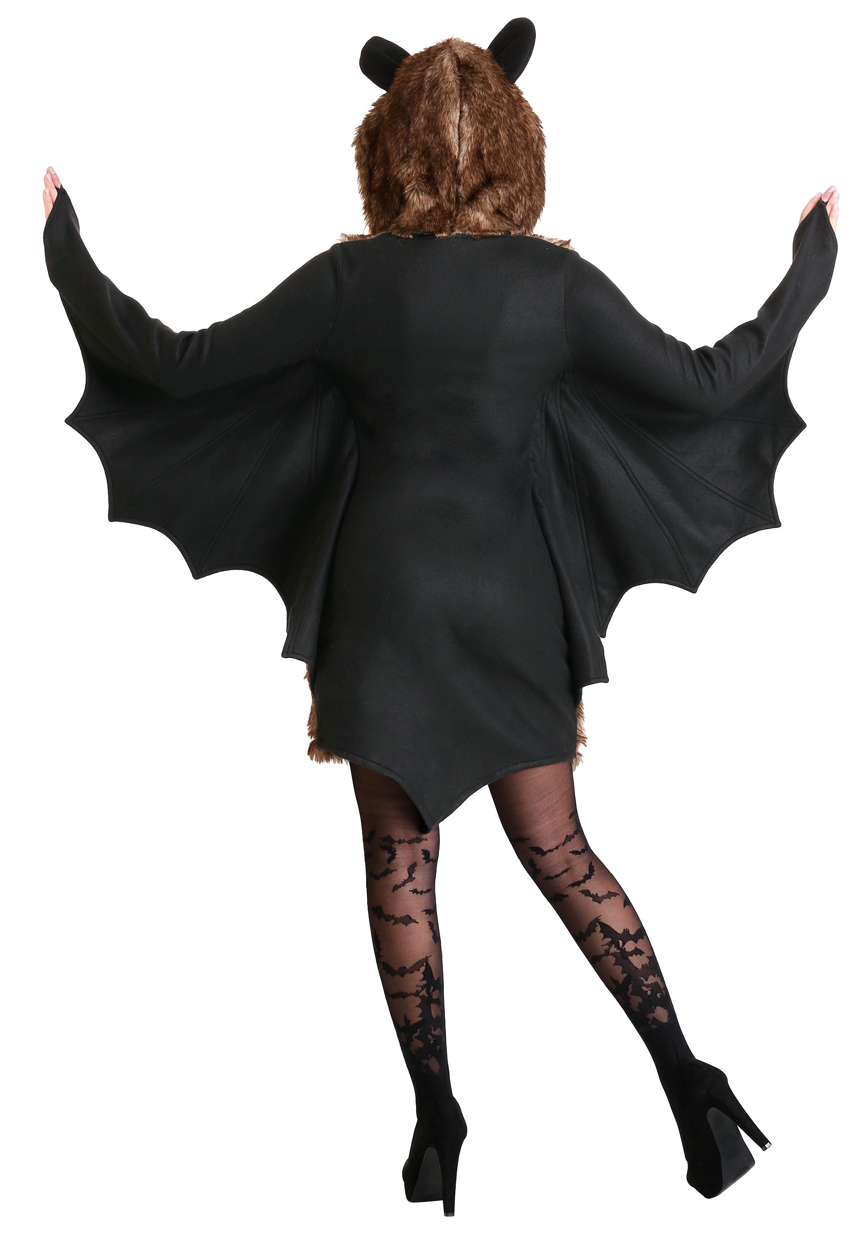 Deluxe Women's Bat Costume , Adult Animal Costumes