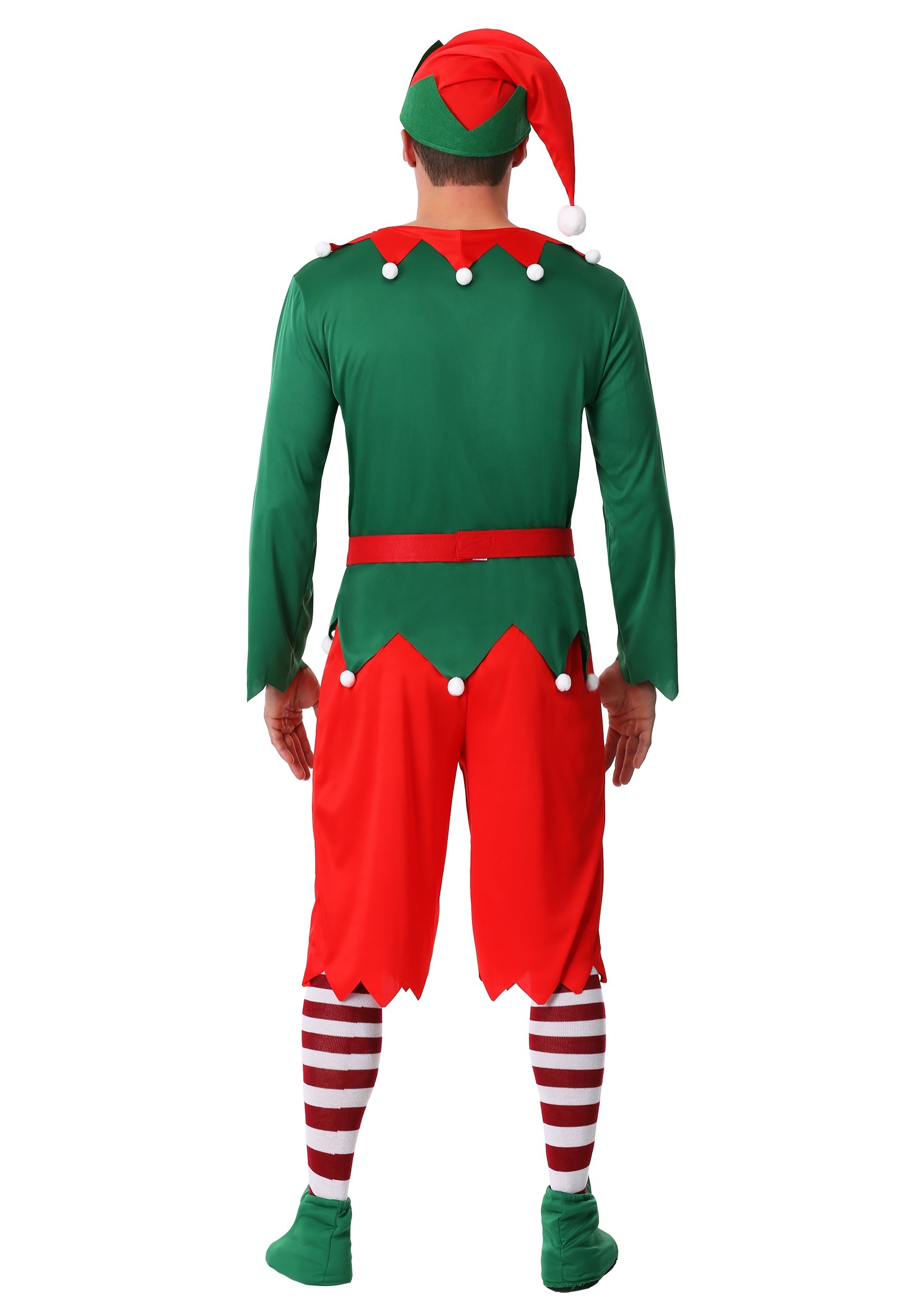 Plus Size Santa's Helper Men's Costume