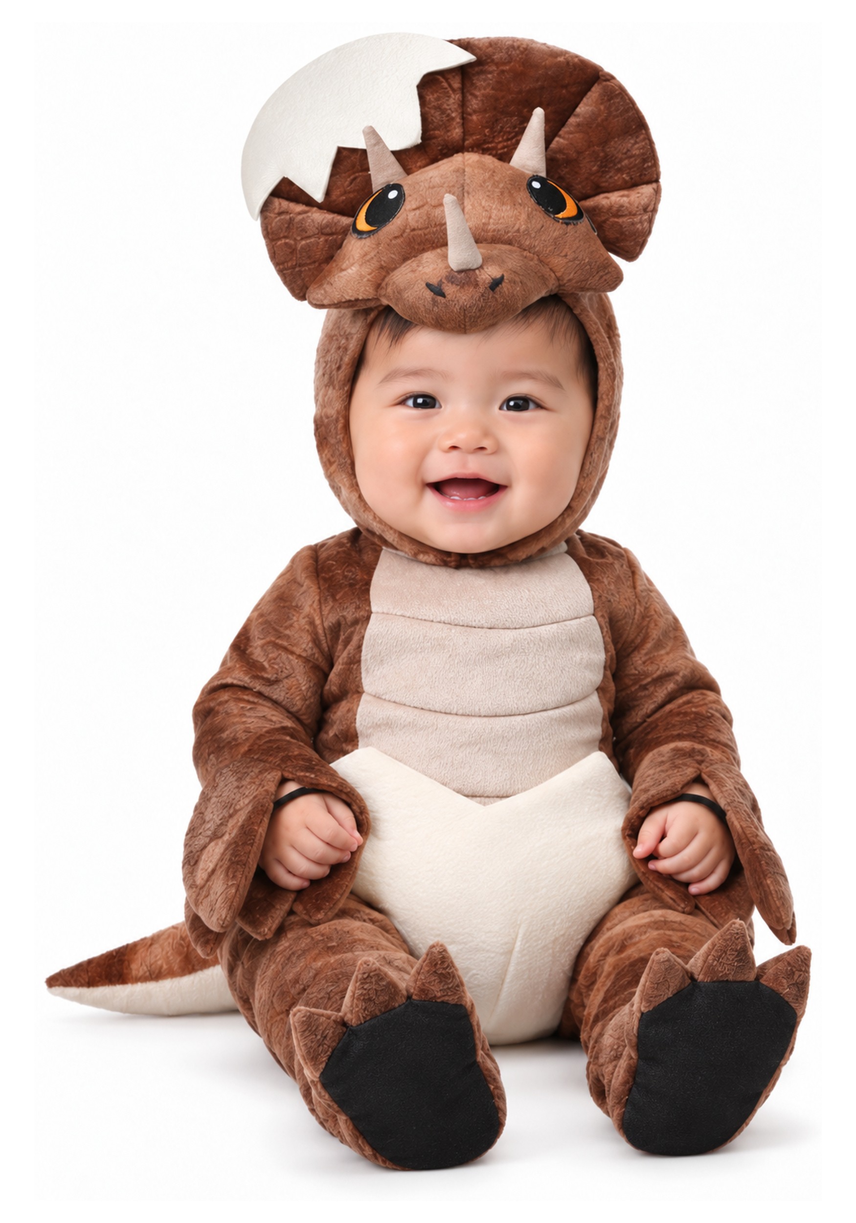 Infant Tiny Triceratops Costume | Infant Dinosaur Costume