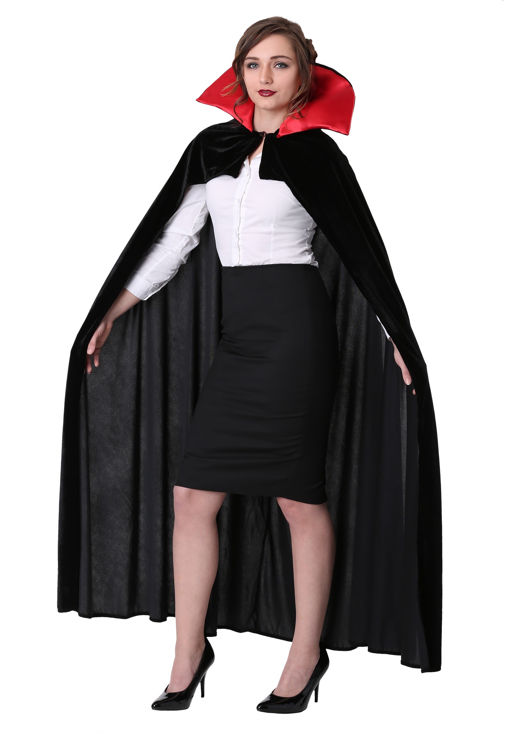 Vampire Costumes With Cape For Women