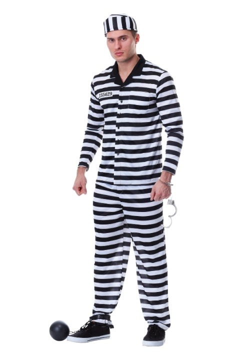 Men's Plus Size Jailbird Costume-update1