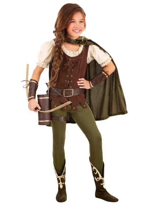 Robin Hood Costume for Girls