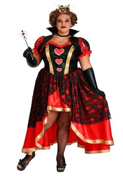 Queen Of Hearts Costumes Plus Size Child Adult Queen Of Heart Costumes