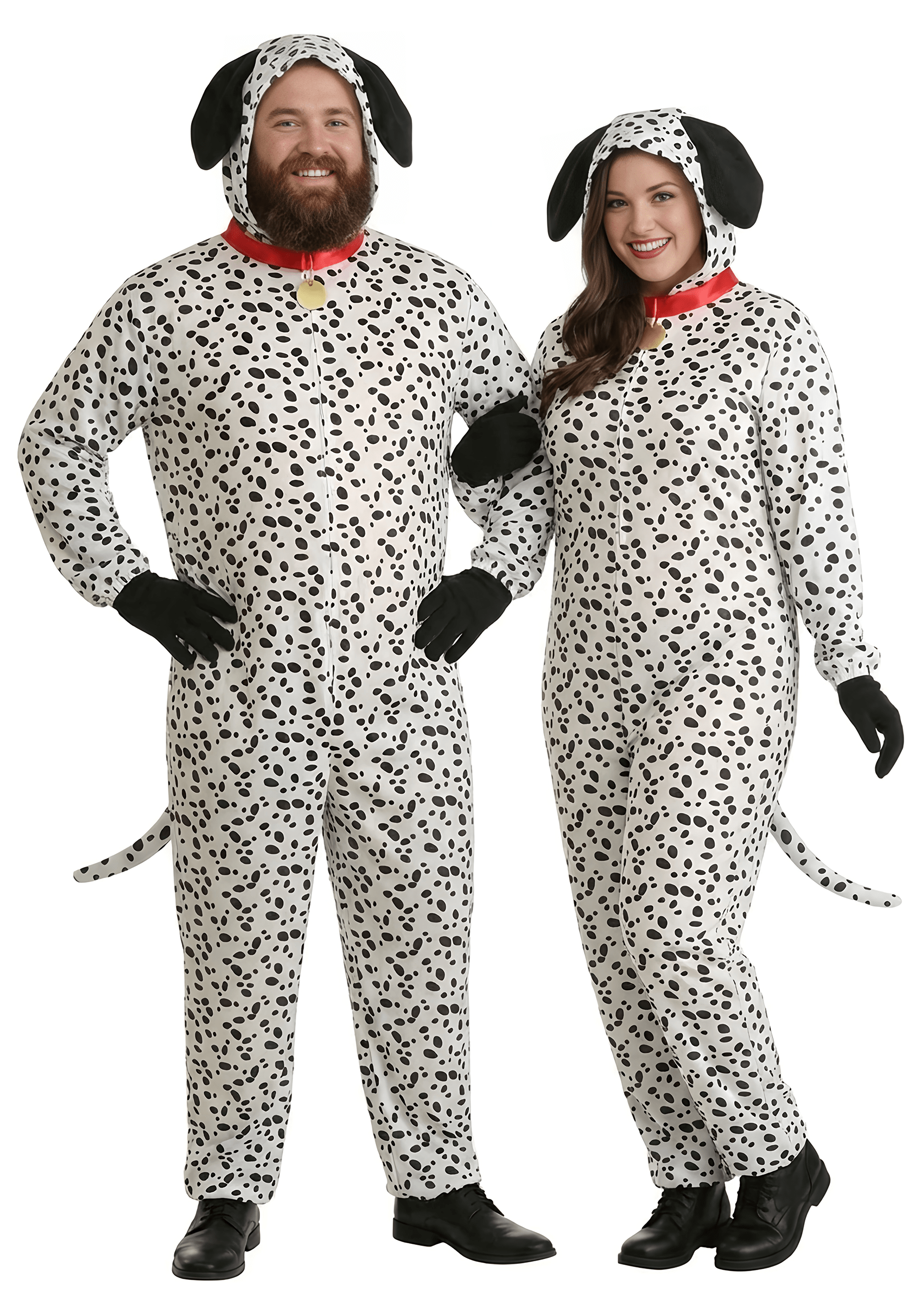 Plus Size Delightful Dalmatian Costume for Adults