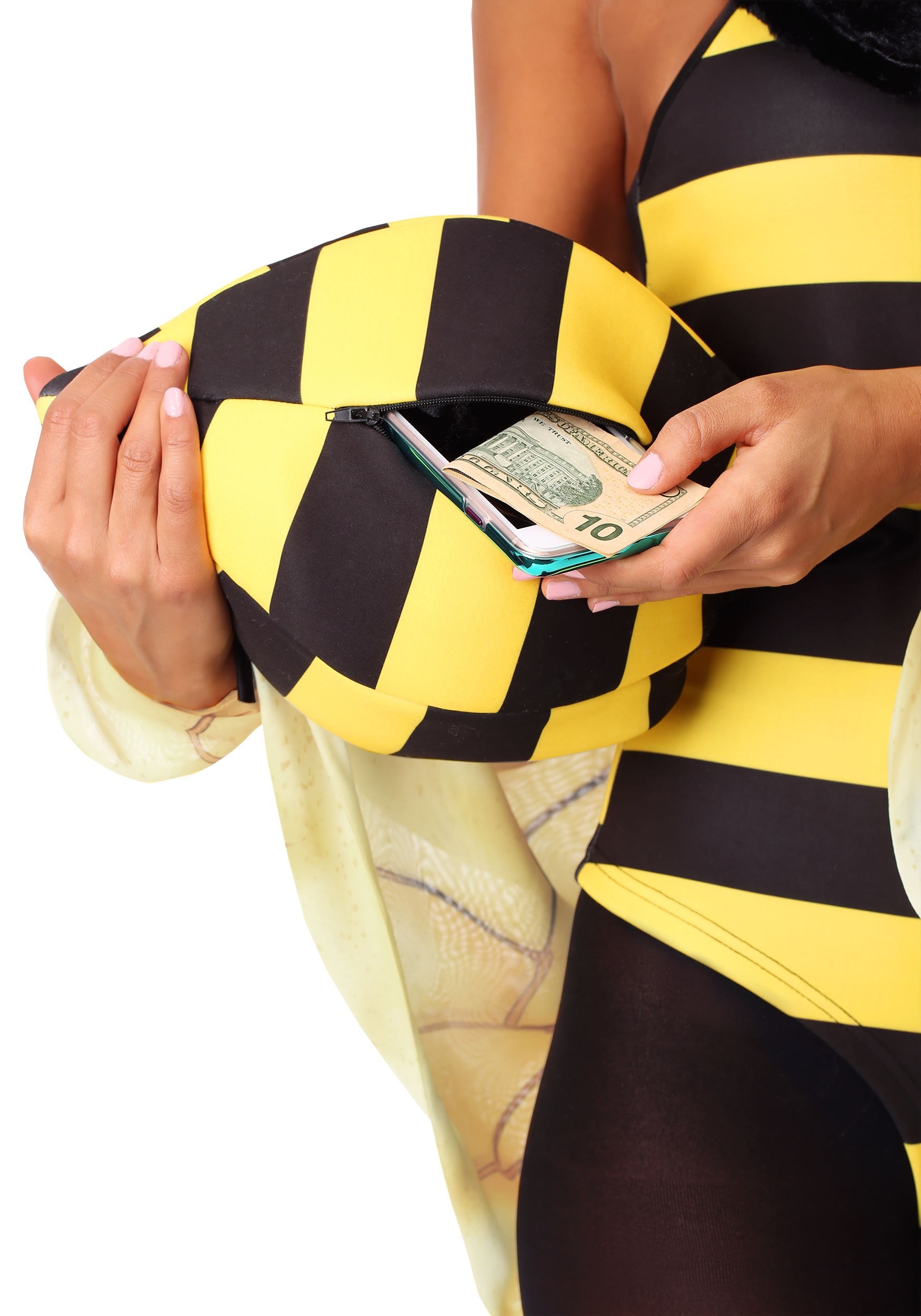 Honey Bee Bodysuit Women's Costume