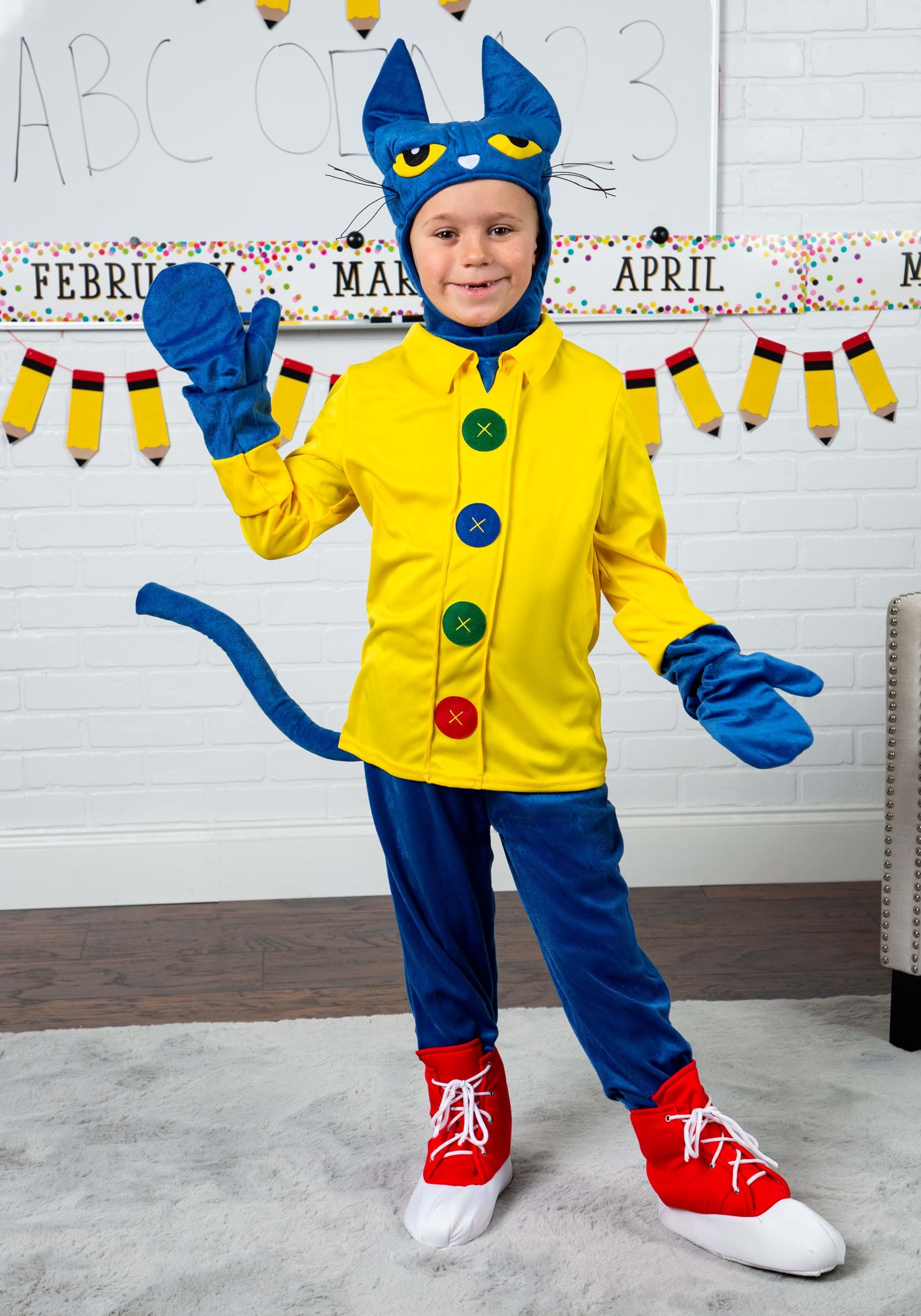 Pete the Cat kid's Costume | Exclusive | Made By Us