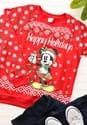 Happy Holidays Mickey Mouse Juniors Light Up Sweater-update