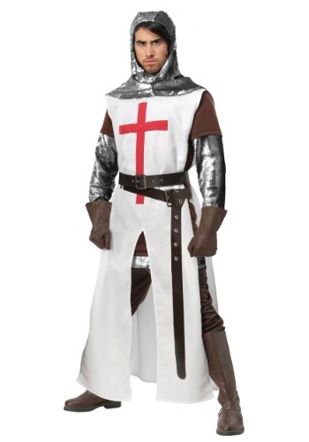 Plus Size Crusader Men's Costume