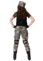 Girls Stealth Soldier Costume Back