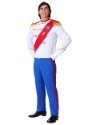 Men's Plus Size Charming Prince Costume Side