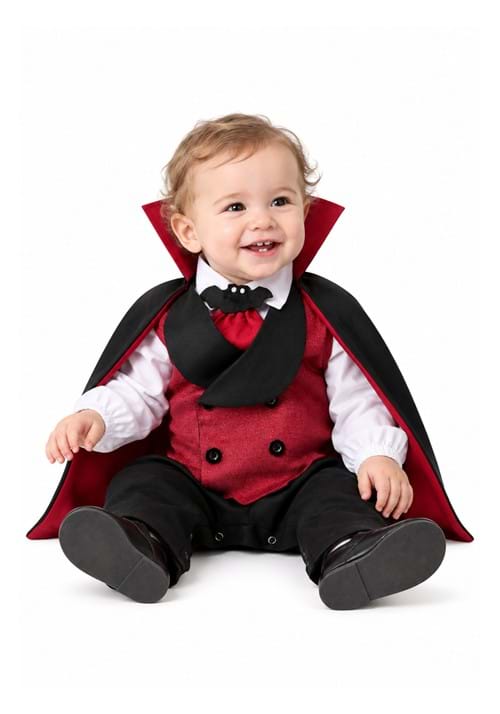 Boys Infant Count Dracula Costume New Main