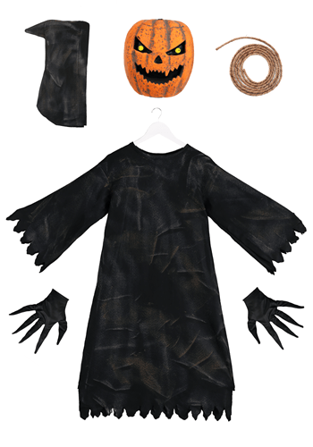 Bobble Eyes Pumpkin Costume for Kids