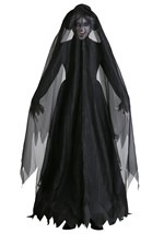 Lady in Black Women's Ghost Costume Alt1