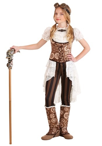 Girl's Victorian Steampunk Lady