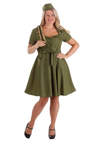 Women's Vintage Combat Cutie Costume Dress
